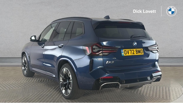 BMW iX3 80Kwh M Sport Pro Blue #2