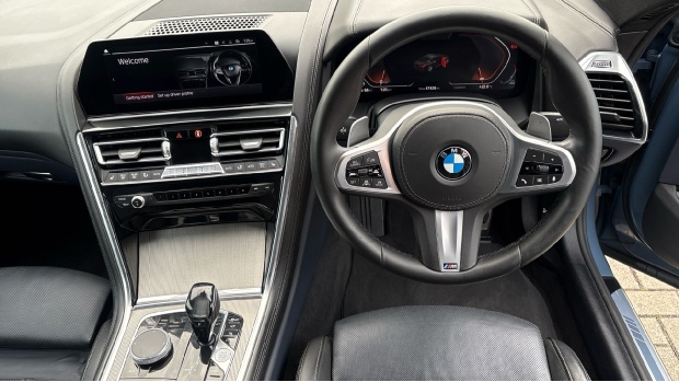BMW 8 Series 840D Steptronic Xdrive Euro 6 Blue #4