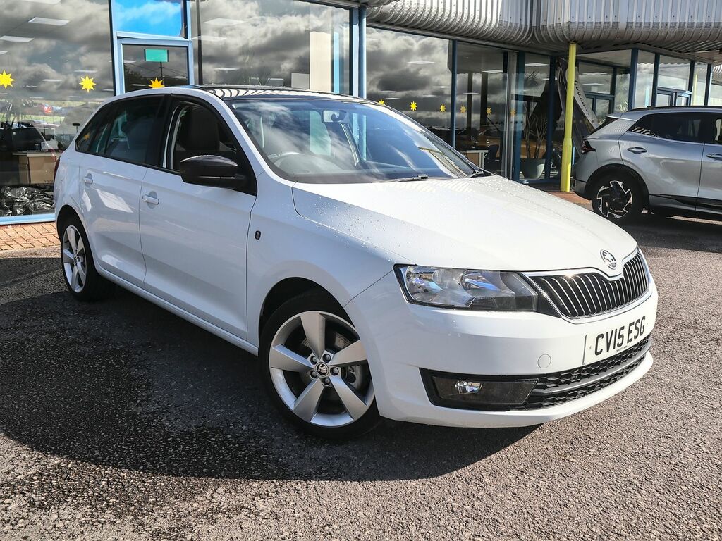 Skoda Rapid Spaceback 1.6 Spaceback Se Sport Tdi White