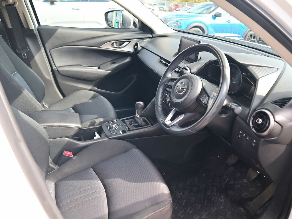 Mazda CX-3 2.0 Se-l Nav Skyactiv-g White #3