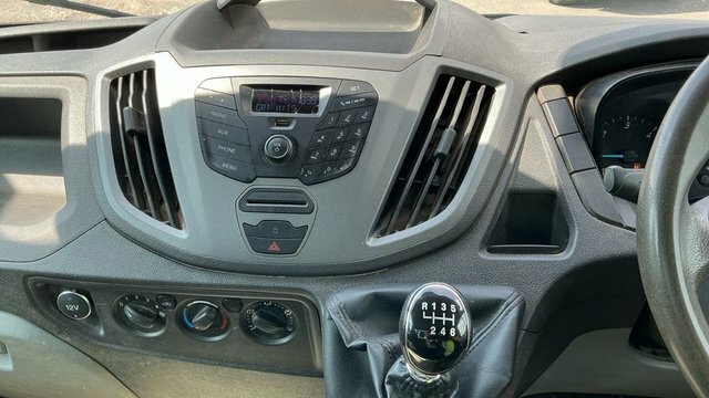 Ford Transit Custom 2.2Tdci T350 124 Bhp Lwb Hi Roof Panel Van White #9