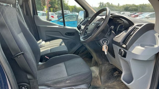 Ford Transit Custom 2.2Tdci T350 124 Bhp Lwb Hi Roof Panel Van White #8