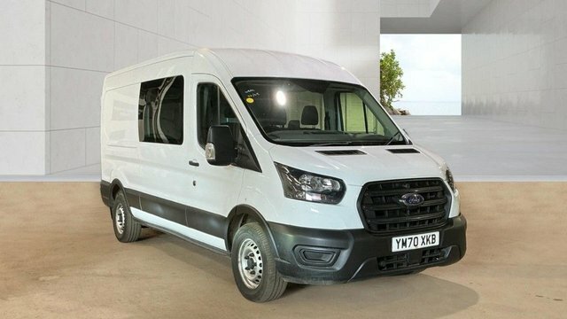 Ford Transit Custom 2.0 350 Ecoblue Leader White #2