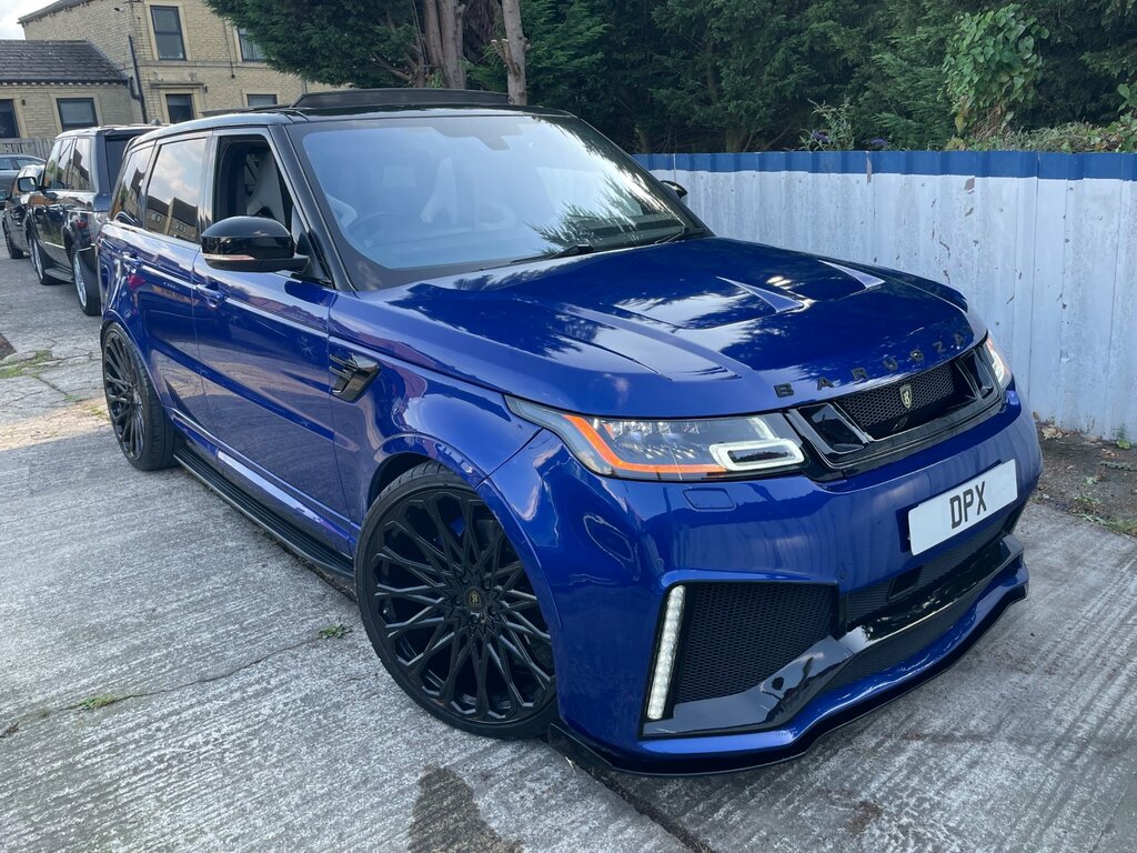 Land Rover Range Rover Sport 5.0 V8 Svr Suv 4Wd Euro 6 Ss 5 Blue