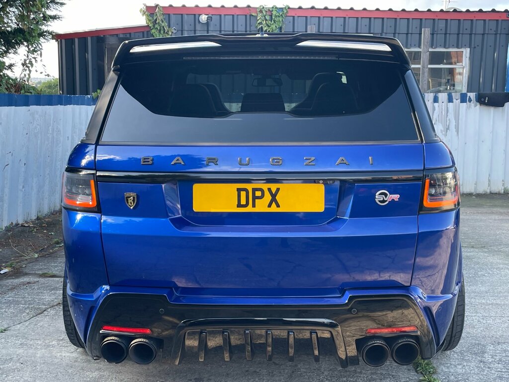 Land Rover Range Rover Sport 5.0 V8 Svr Suv 4Wd Euro 6 Ss 5 Blue #4
