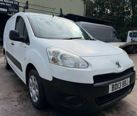 Peugeot Partner Panel Van 1.6 Hdi 850 S L1 201313 White #2
