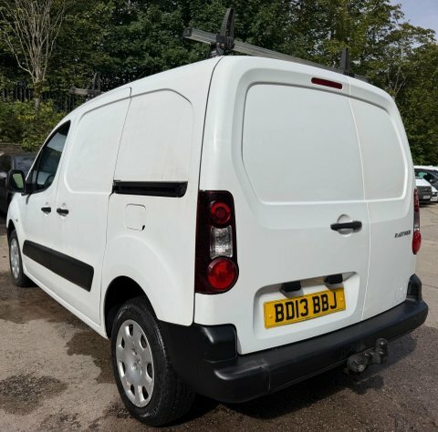 Peugeot Partner Panel Van 1.6 Hdi 850 S L1 201313 White #11