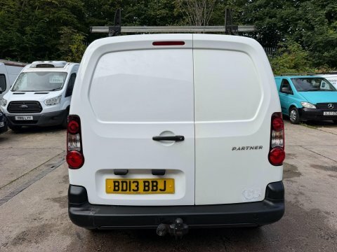 Peugeot Partner Panel Van 1.6 Hdi 850 S L1 201313 White #10