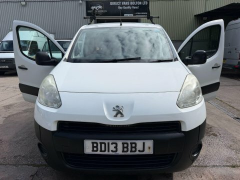 Peugeot Partner Panel Van 1.6 Hdi 850 S L1 201313 White #14