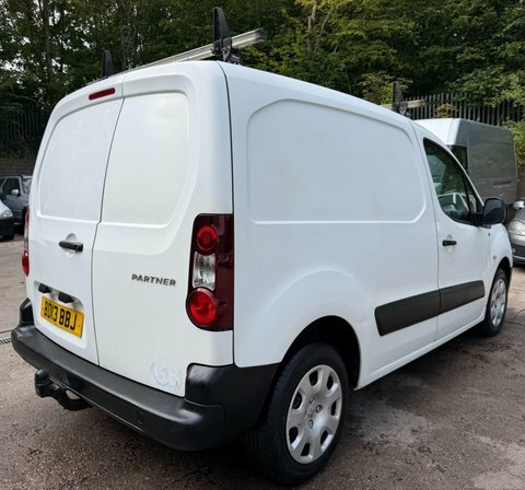 Peugeot Partner Panel Van 1.6 Hdi 850 S L1 201313 White #9