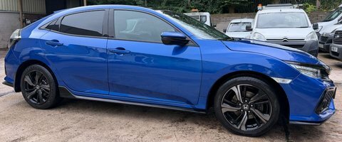 Honda Civic 1.5 Vtec Turbo Blue #5