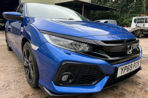 Honda Civic 1.5 Vtec Turbo Blue #4