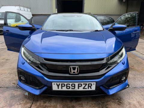 Honda Civic 1.5 Vtec Turbo Blue #2