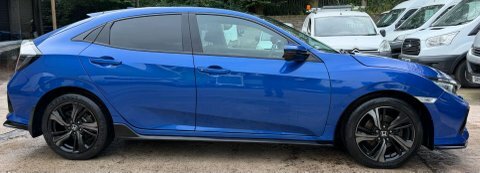 Honda Civic 1.5 Vtec Turbo Blue #6
