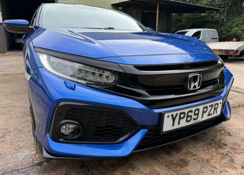 Honda Civic 1.5 Vtec Turbo Blue #3