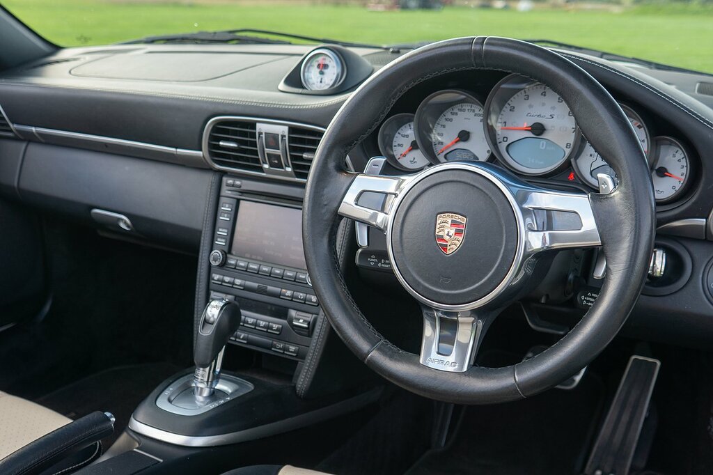 Porsche 911 997 Turbo S White #3