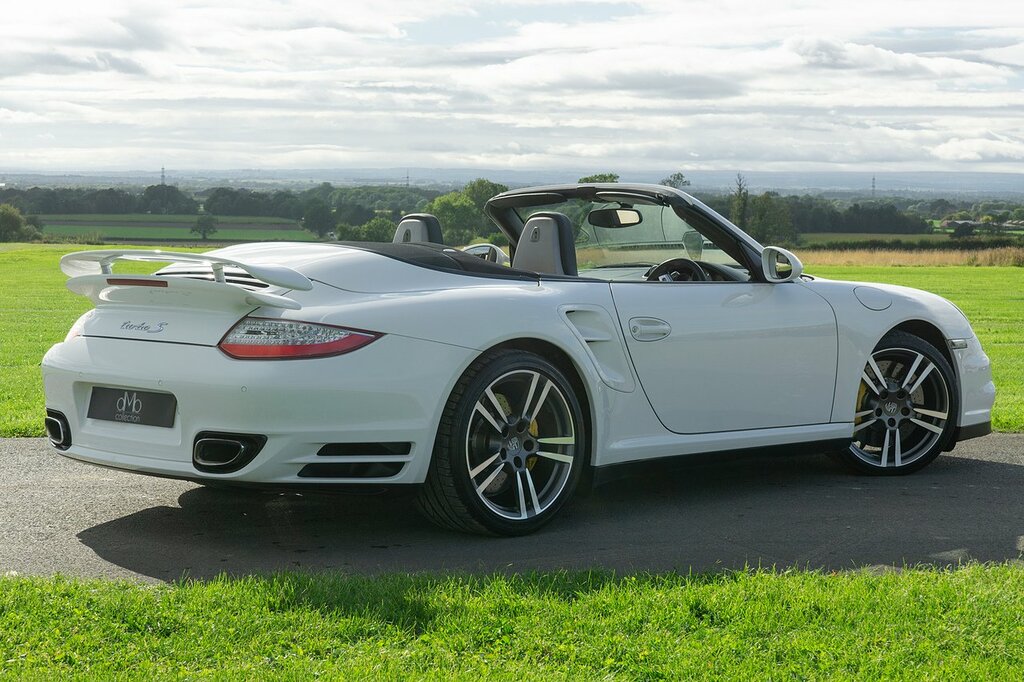 Porsche 911 997 Turbo S White #2