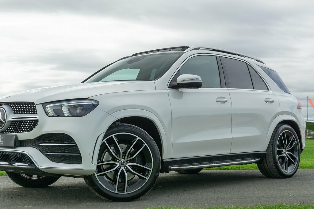 Mercedes-Benz GLE Class Gle400d Amg Line White #5