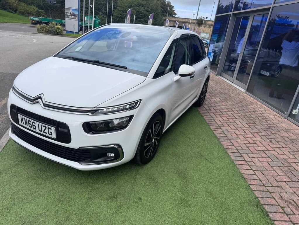 Citroen C4 Picasso 1.6 Bluehdi Flair White #4