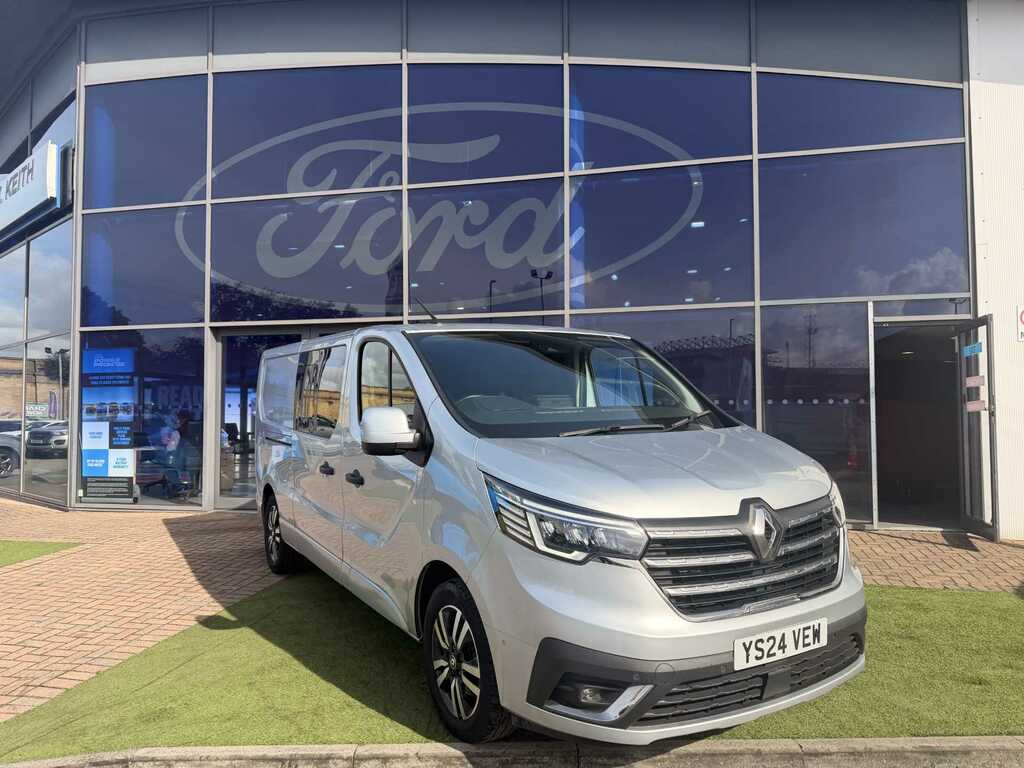 Renault Trafic Ll30 Blue Dci 170 Extra Sportsafety Crew Van Edc Grey