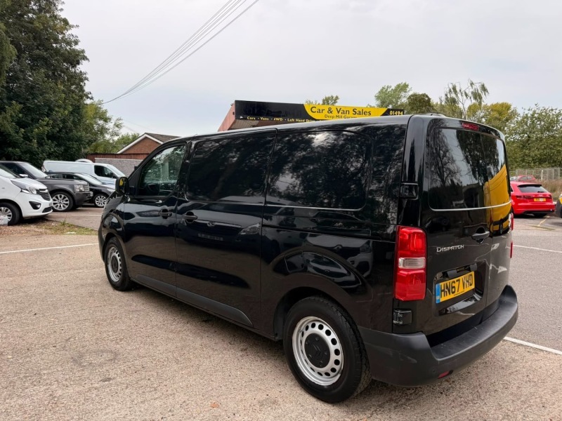 Citroen Dispatch 1.6 Bluehdi 1000 Enterprise M No Vat - 2017 67 Black #6