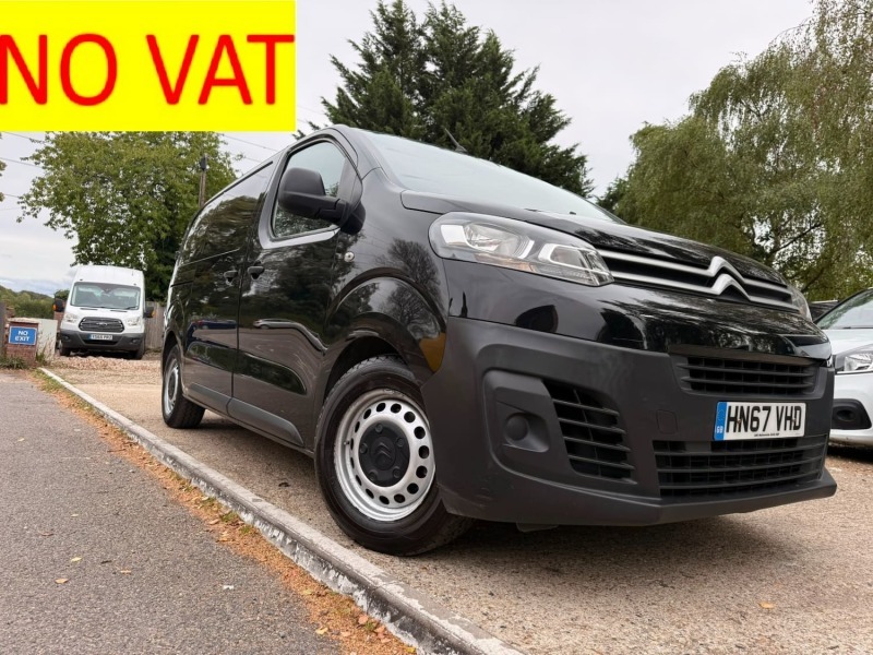 Citroen Dispatch 1.6 Bluehdi 1000 Enterprise M No Vat - 2017 67 Black