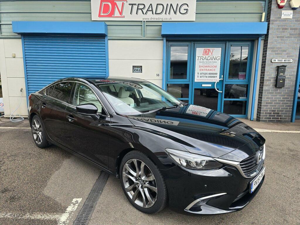 Mazda 6 Saloon 2.2 Skyactiv-d Sport Nav Euro 6 Ss Black