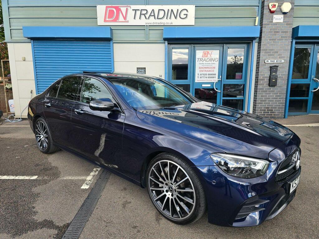 Mercedes-Benz E Class 2.0 E220d Amg Line Night Edition Premium Plus G- Blue