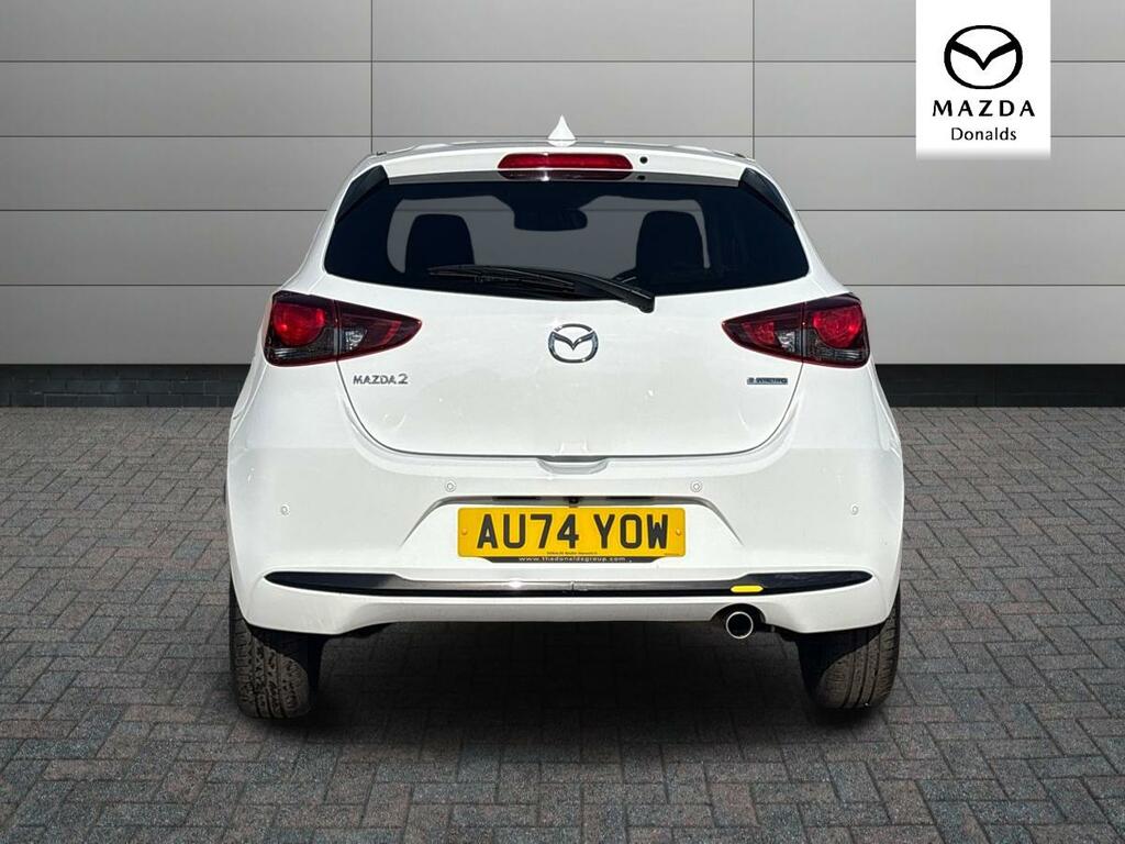 Mazda 2 1.5 E-skyactiv G Mhev Exclusive-line Euro 6 Ss White #4