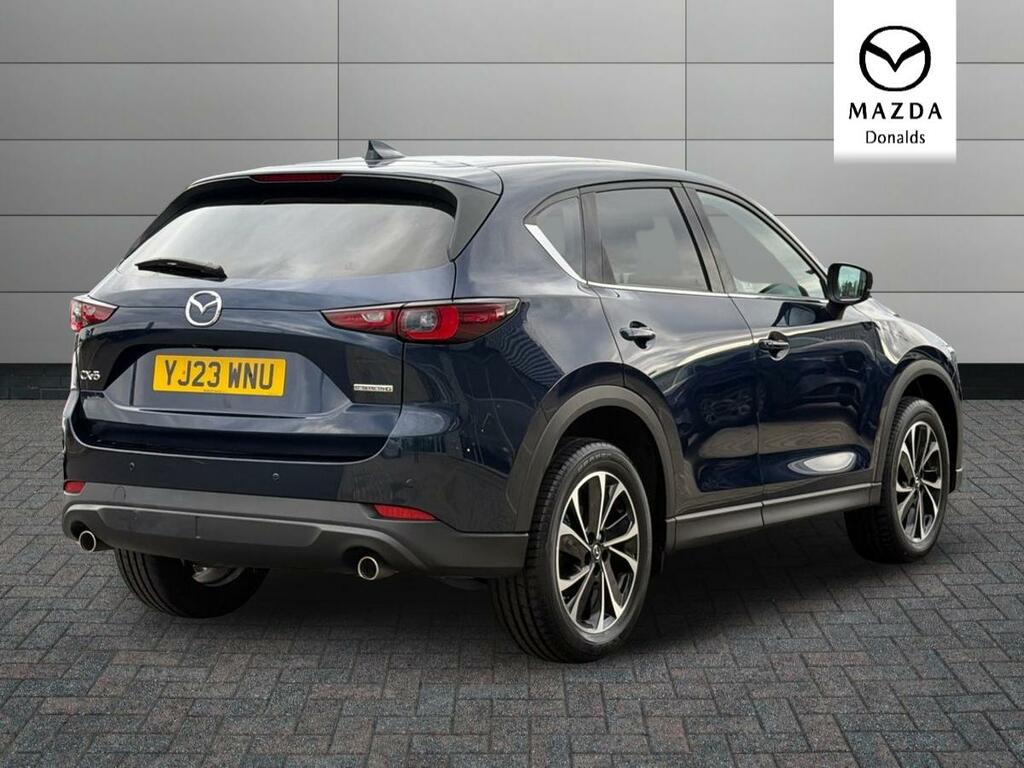 Mazda CX-5 2.0 E-skyactiv G Mhev Exclusive-line Euro 6 Blue #3