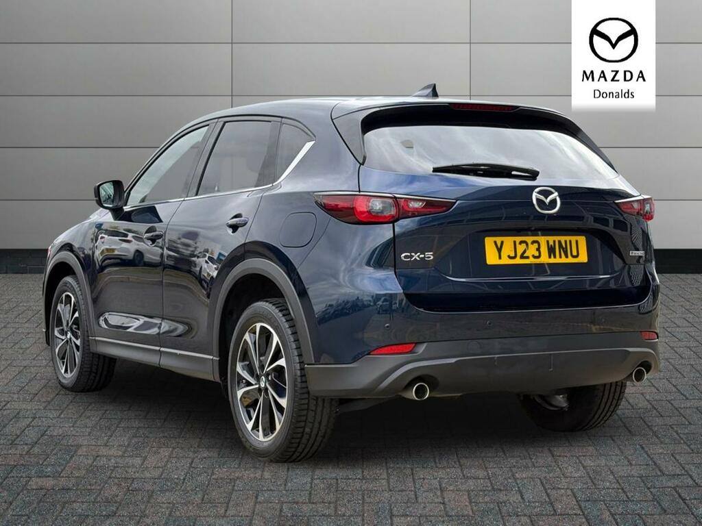 Mazda CX-5 2.0 E-skyactiv G Mhev Exclusive-line Euro 6 Blue #5