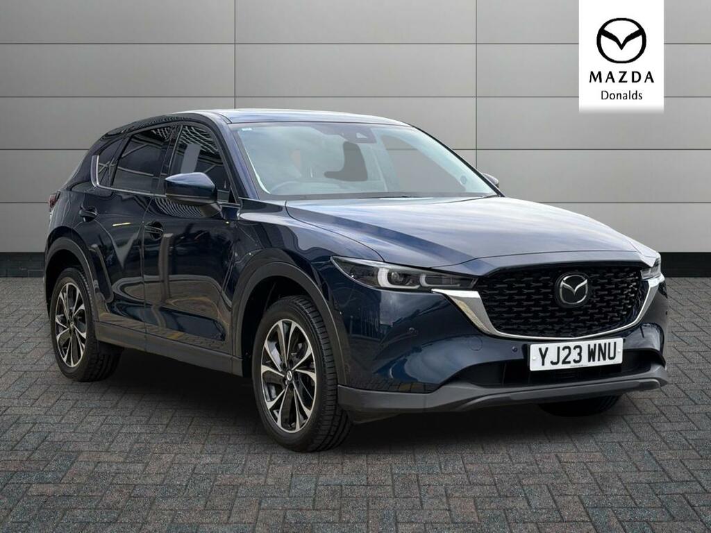 Mazda CX-5 2.0 E-skyactiv G Mhev Exclusive-line Euro 6 Blue