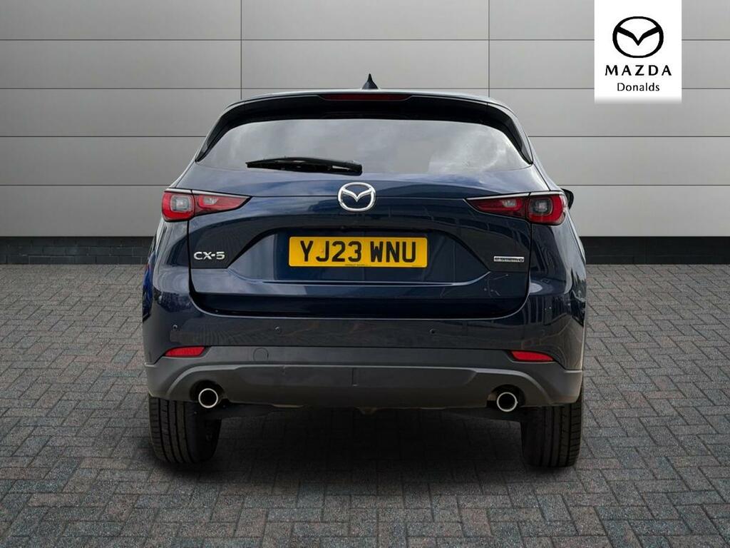 Mazda CX-5 2.0 E-skyactiv G Mhev Exclusive-line Euro 6 Blue #4