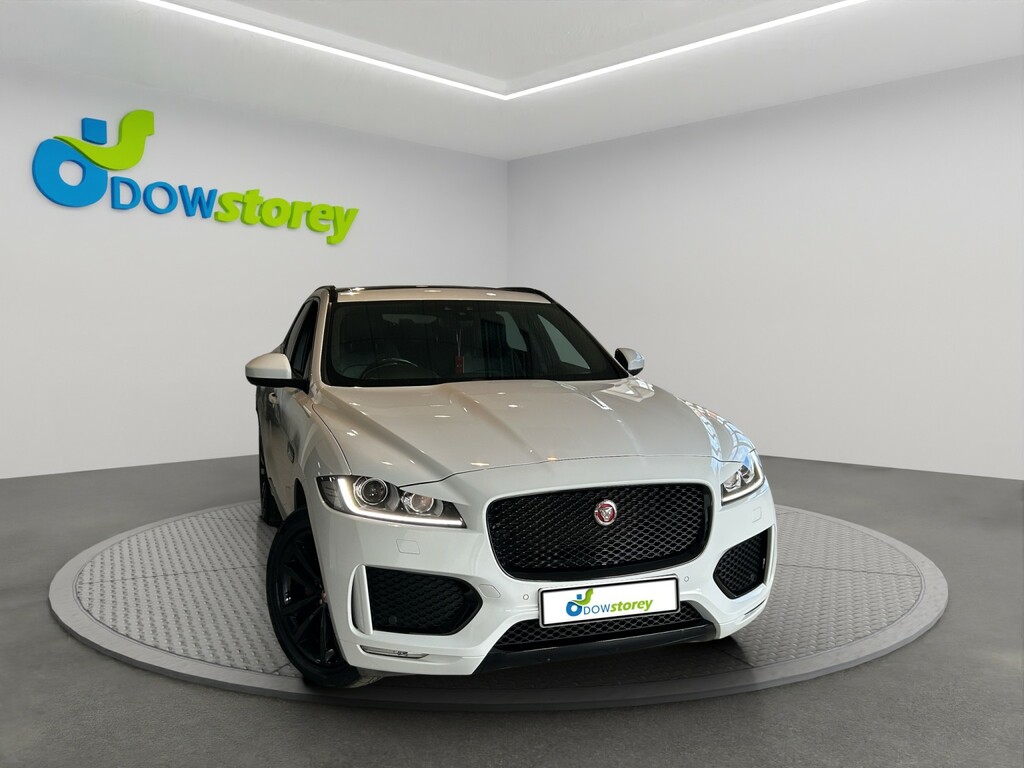 Jaguar F-Pace Suv 2.0 D180 Chequered Flag 202069 White