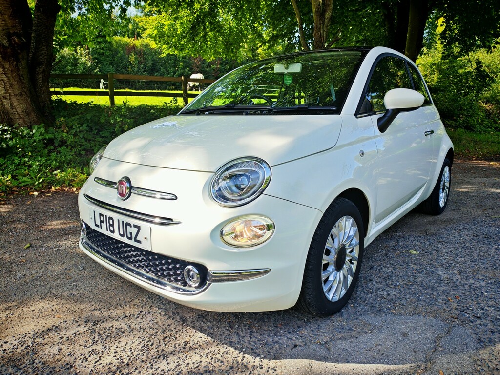 Fiat 500 Hatchback 1.2 1.2 69Hp Lounge 2018 White