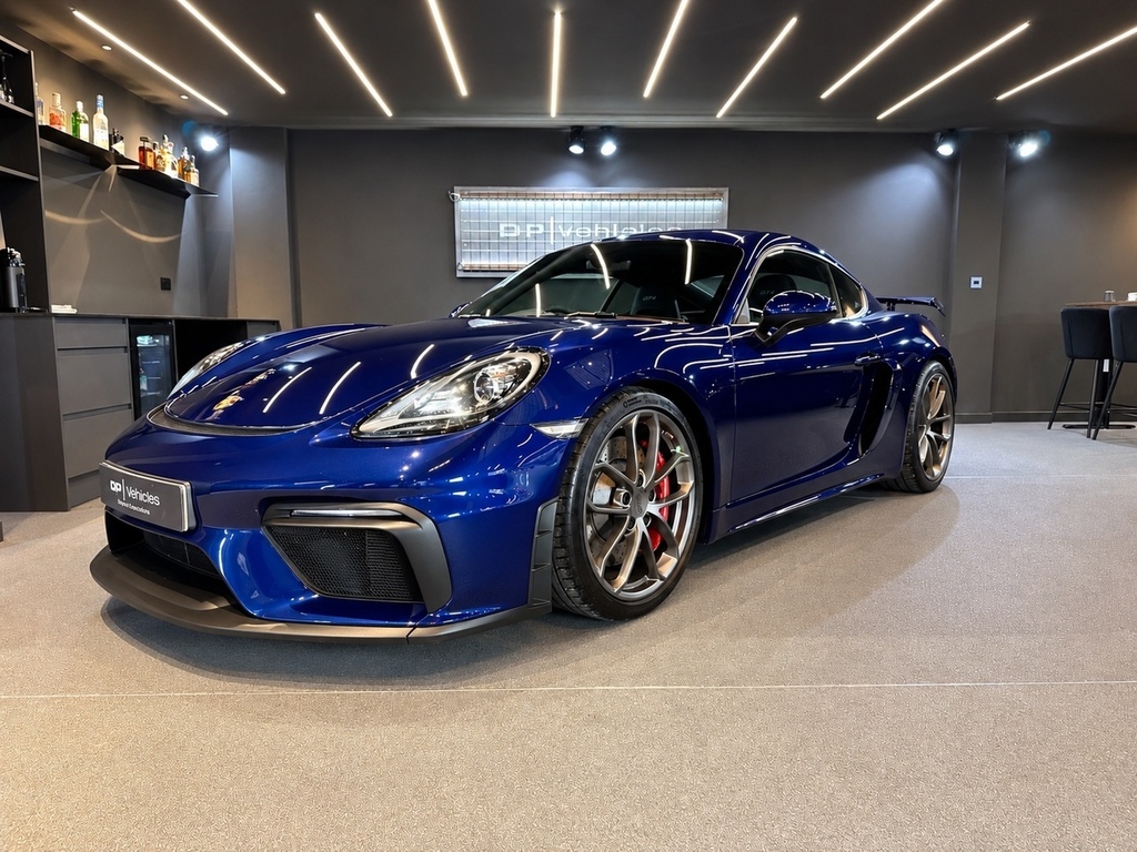 Porsche 718 Cayman Cayman 4.0 Gt4 Blue #8