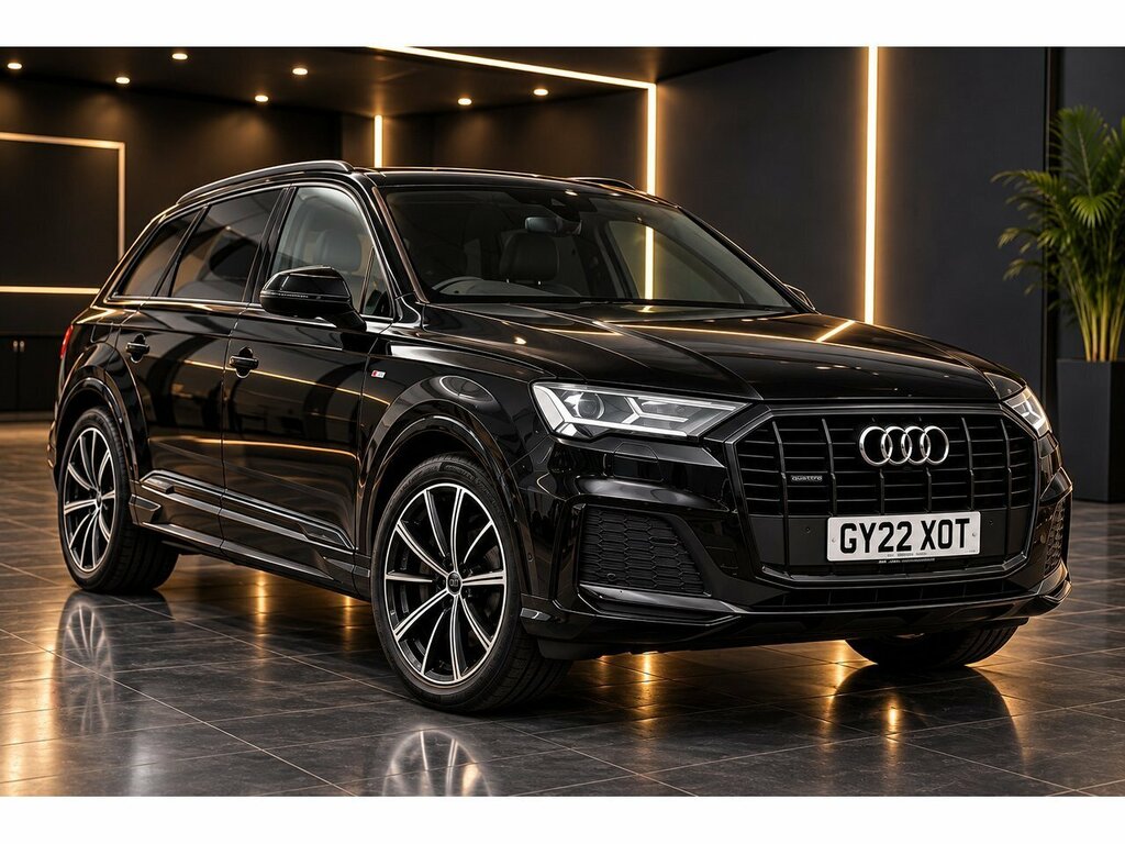 Audi Q7 Tdi V6 Black Edition Black #4
