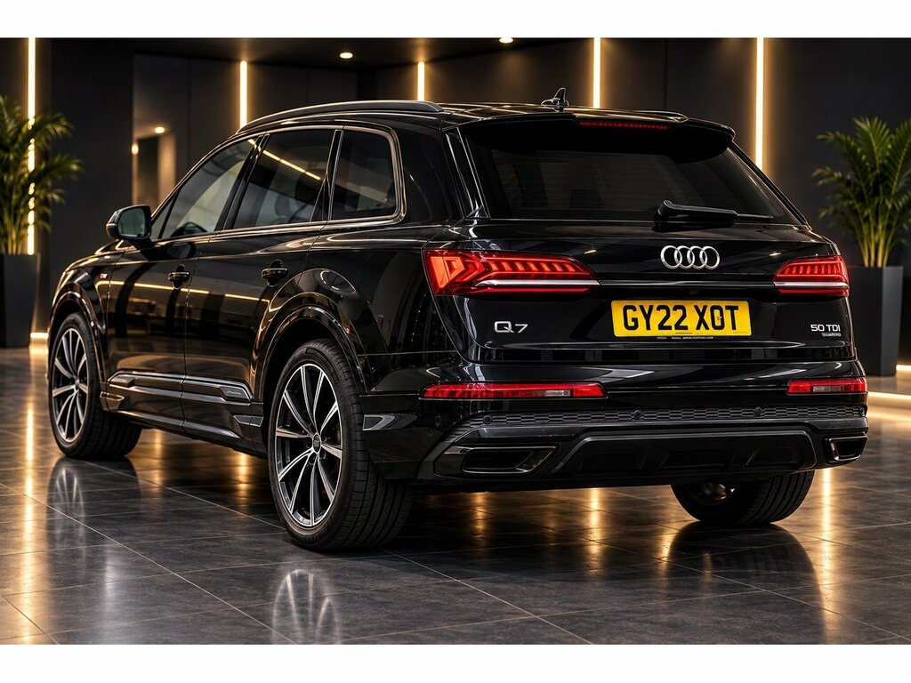 Audi Q7 Tdi V6 Black Edition Black #5