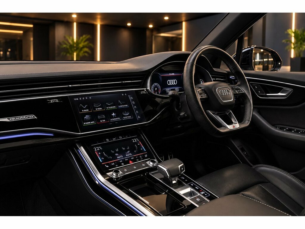 Audi Q7 Tdi V6 Black Edition Black #3