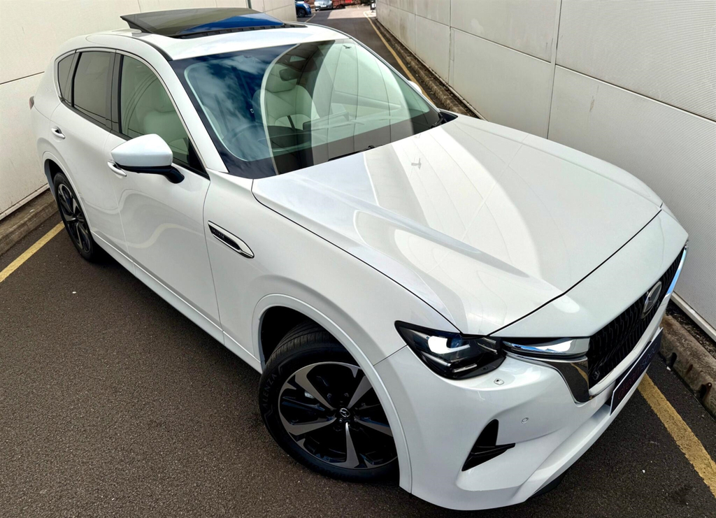 Mazda CX-60 3.3 E-skyactiv D Mhev Takumi Suv Hybrid White
