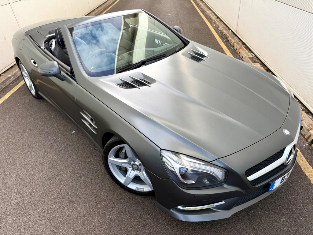 Mercedes-Benz SL Class 3.5 Sl350 V6 Blueefficiency Convertible Grey #5