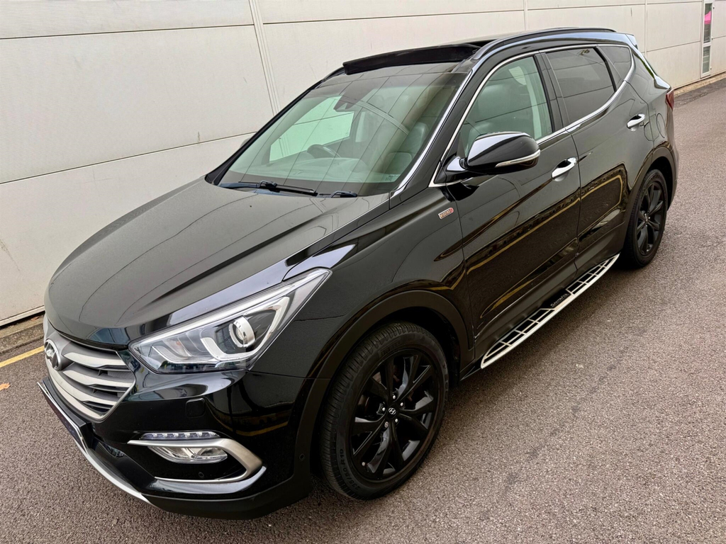 Hyundai Santa Fe 2.2 Crdi Blue Drive Wiggins Edition Suv Black #6
