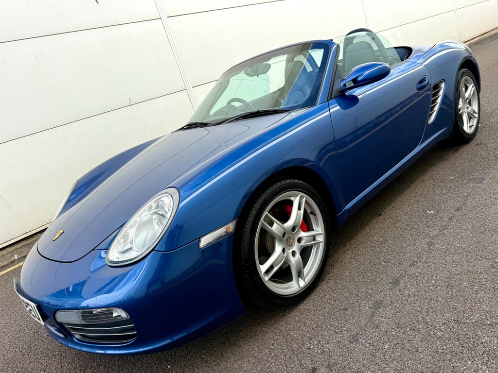 Porsche Boxster 3.4 987 S Convertible 254 Gkm, Blue #6