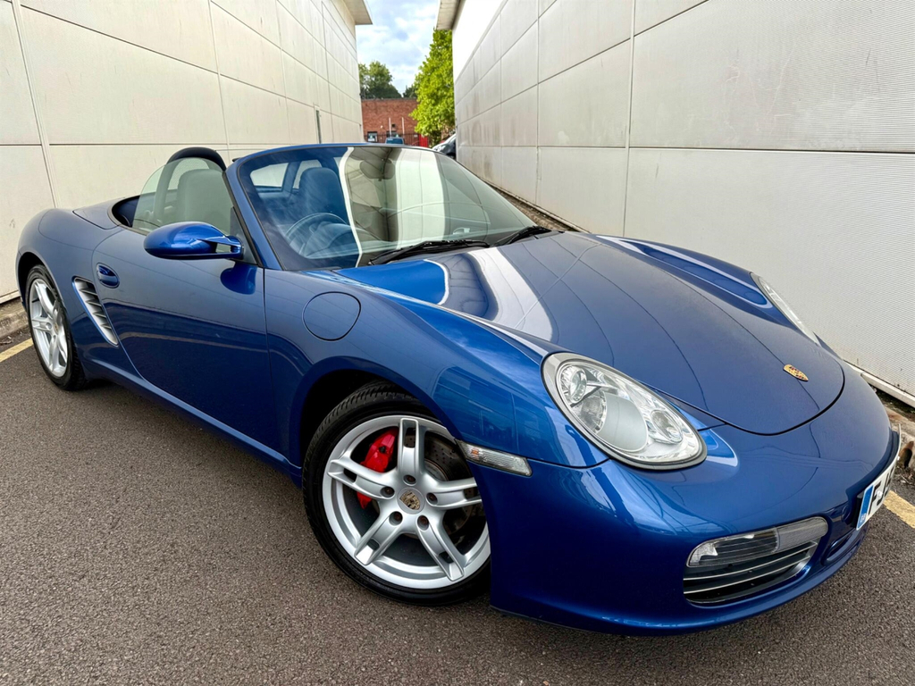Porsche Boxster 3.4 987 S Convertible 254 Gkm, Blue #4