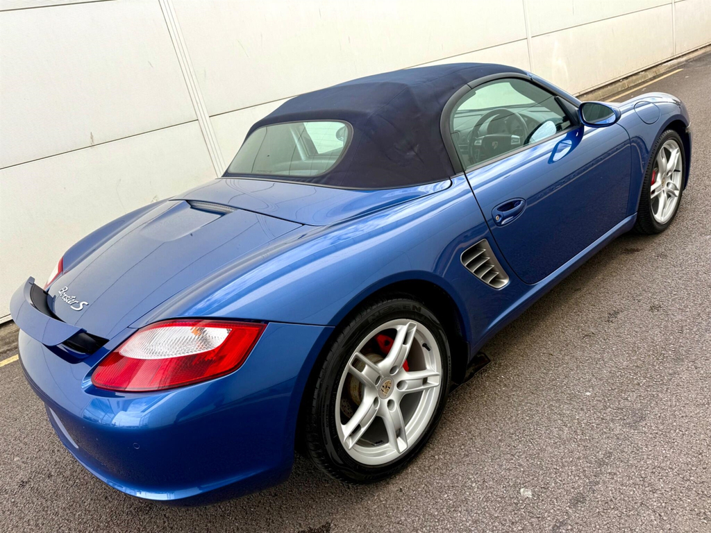 Porsche Boxster 3.4 987 S Convertible 254 Gkm, Blue #2