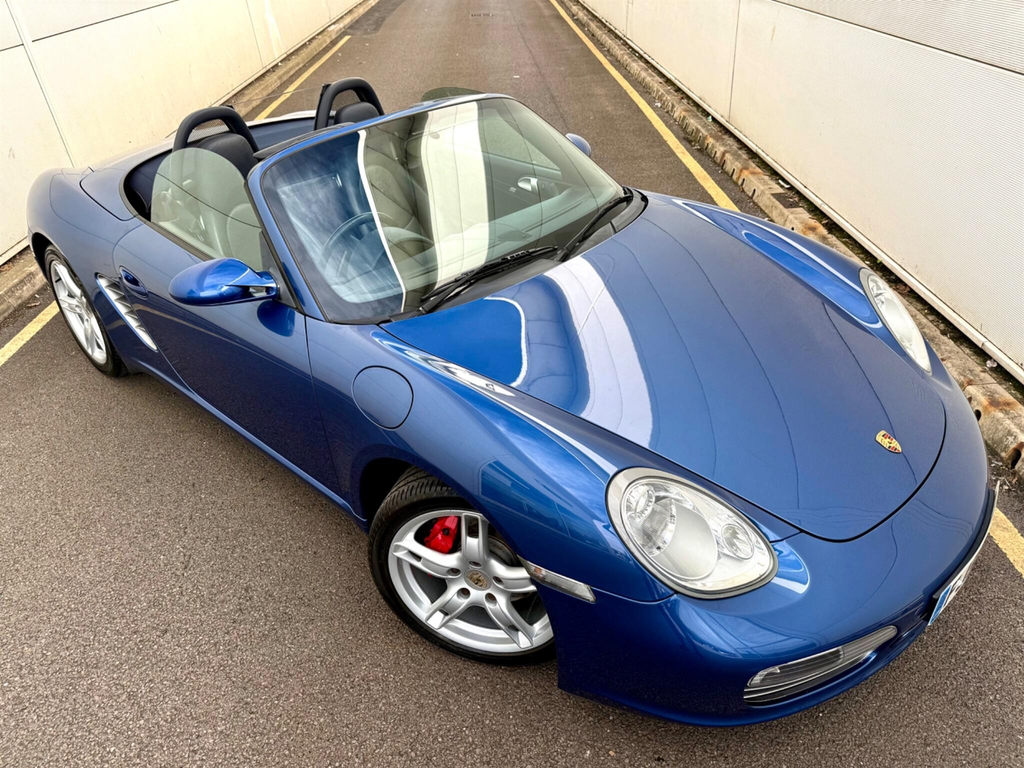 Porsche Boxster 3.4 987 S Convertible 254 Gkm, Blue #3