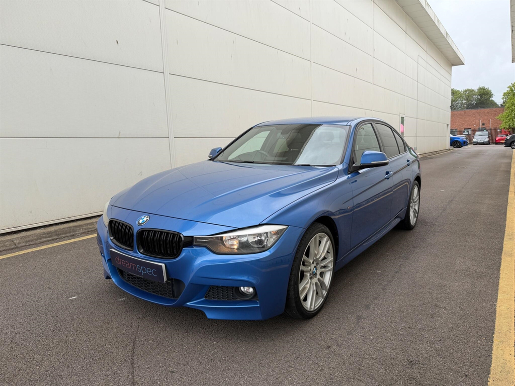 BMW 3 Series 2.0 M Sport Saloon Xdrive Euro 5 Blue #3
