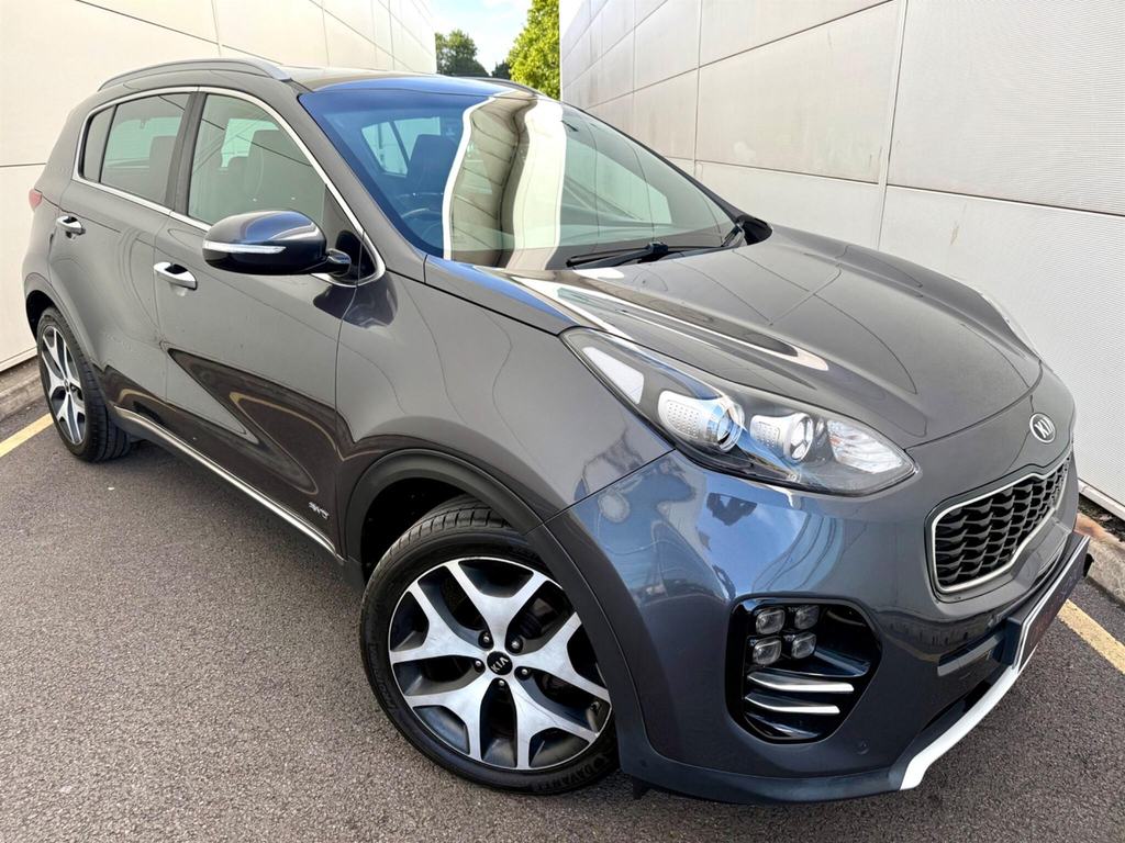 Kia Sportage 2.0 Crdi Gt-line Suv Awd Euro 6 1 Silver #4