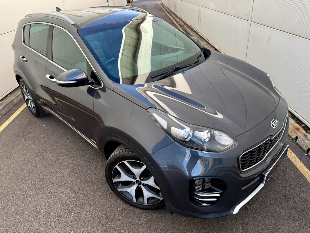 Kia Sportage 2.0 Crdi Gt-line Suv Awd Euro 6 1 Silver #6
