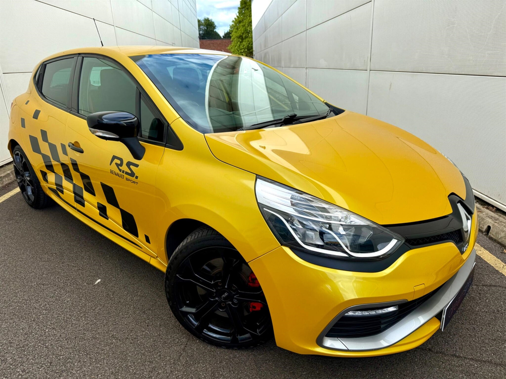 Renault Clio 1.6 Tce Renaultsport Lux Hatchback Edc Yellow